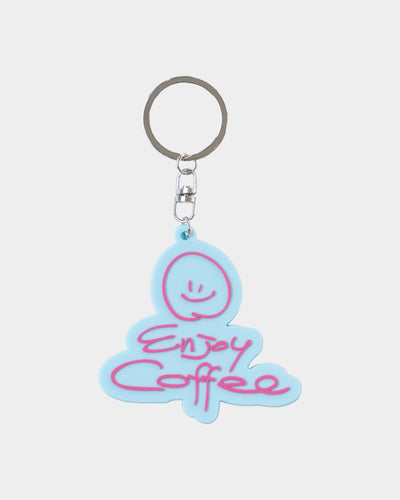 Enjoy Coffee Rubber Key Holder