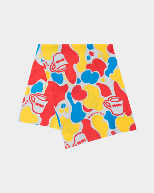 "coffee drop camo" Tenugui / 手ぬぐい (primary color)
