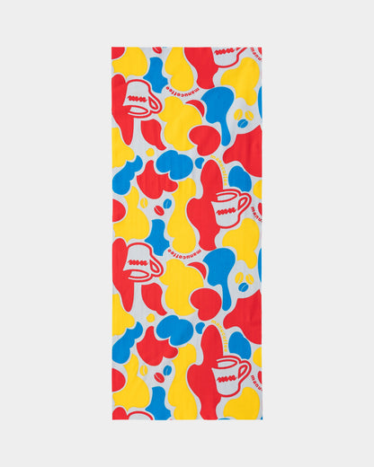 "coffee drop camo" Tenugui / 手ぬぐい (primary color)