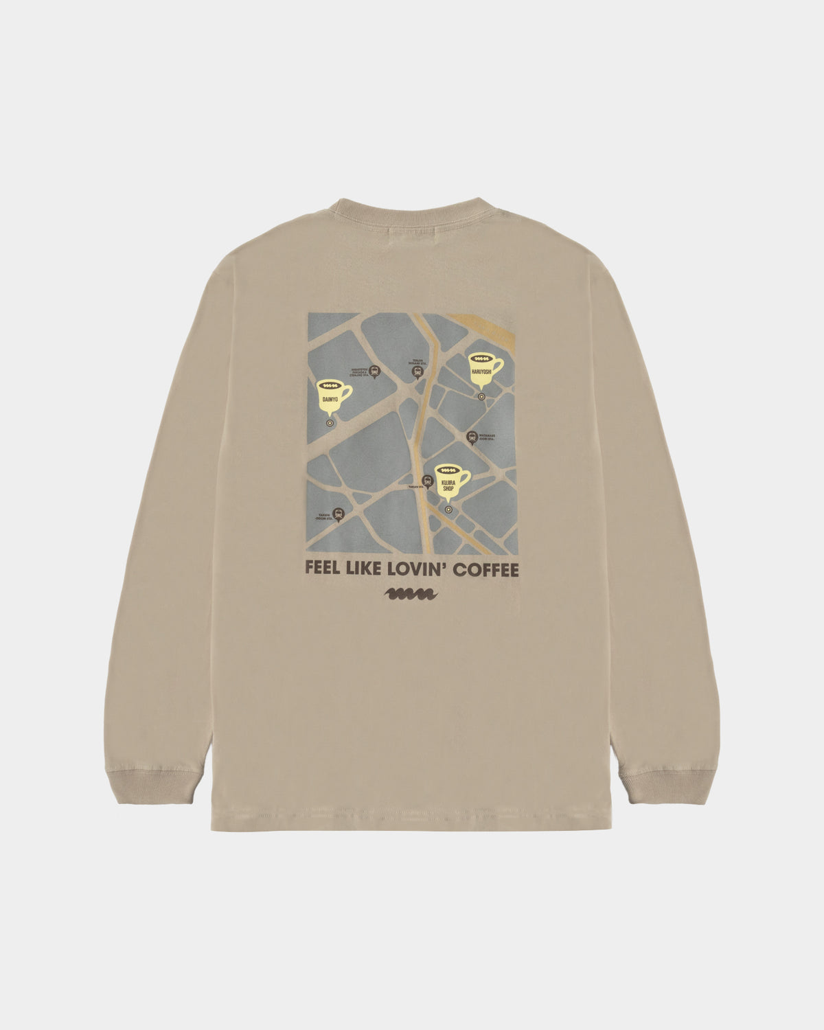Store Map Long Sleeve Shirt