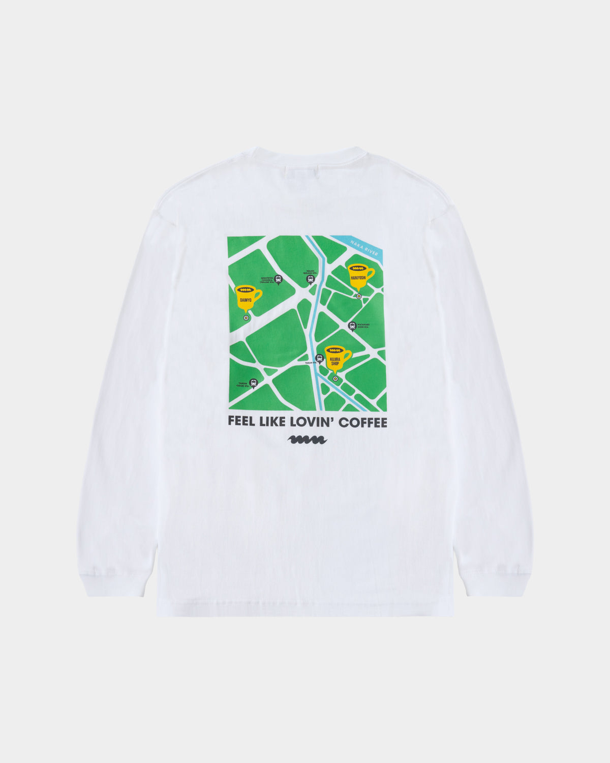 Store Map Long Sleeve Shirt