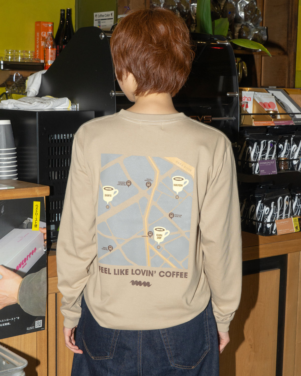 Store Map Long Sleeve Shirt
