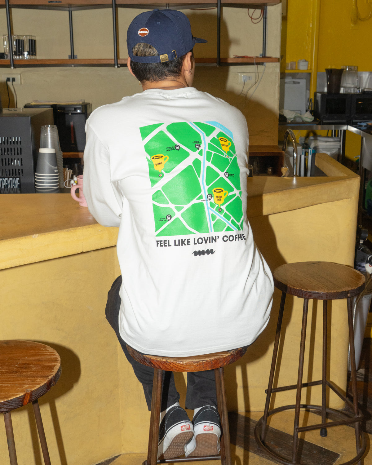 Store Map Long Sleeve Shirt