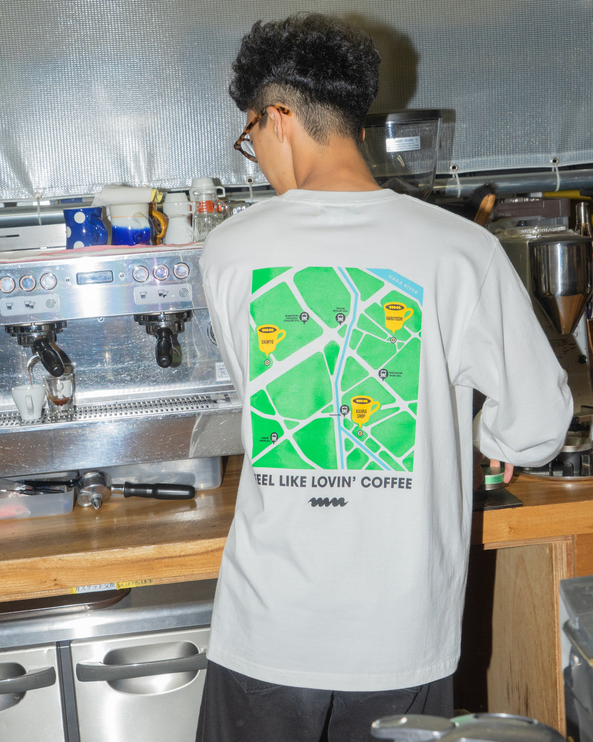 Store Map Long Sleeve Shirt