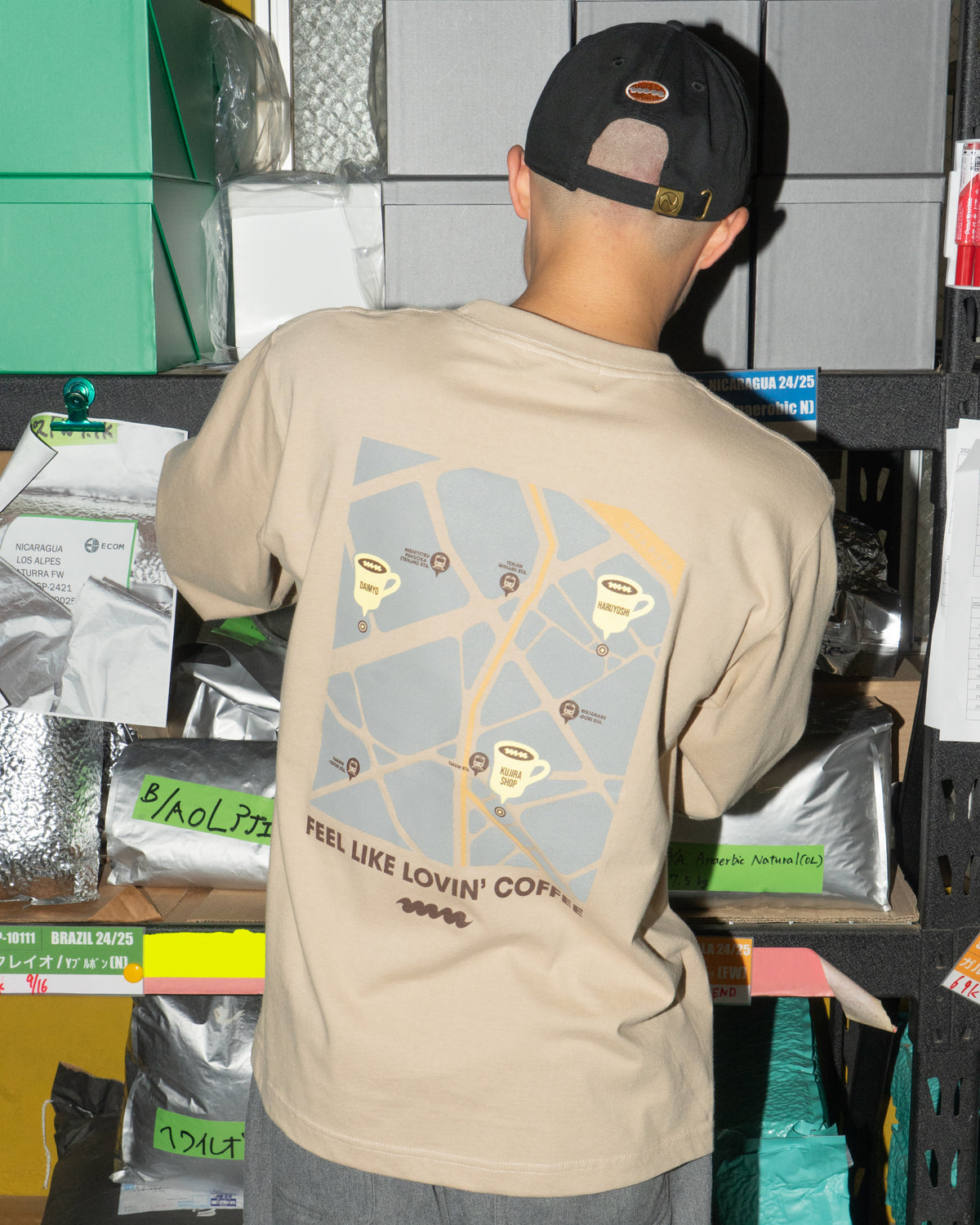 Store Map Long Sleeve Shirt