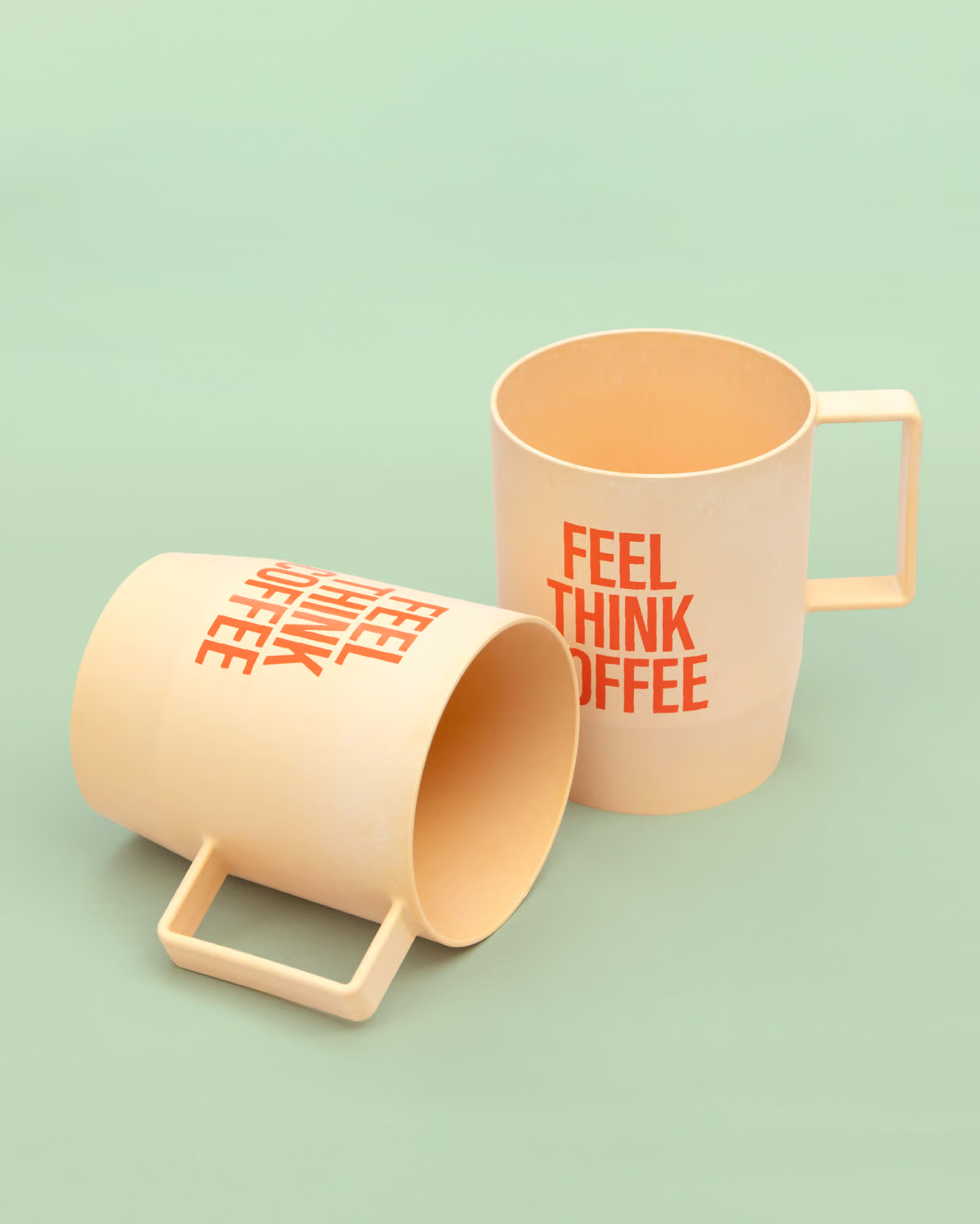 "FEEL THINK COFFEE" リユースカップ（produced by 岩嵜紙器）
