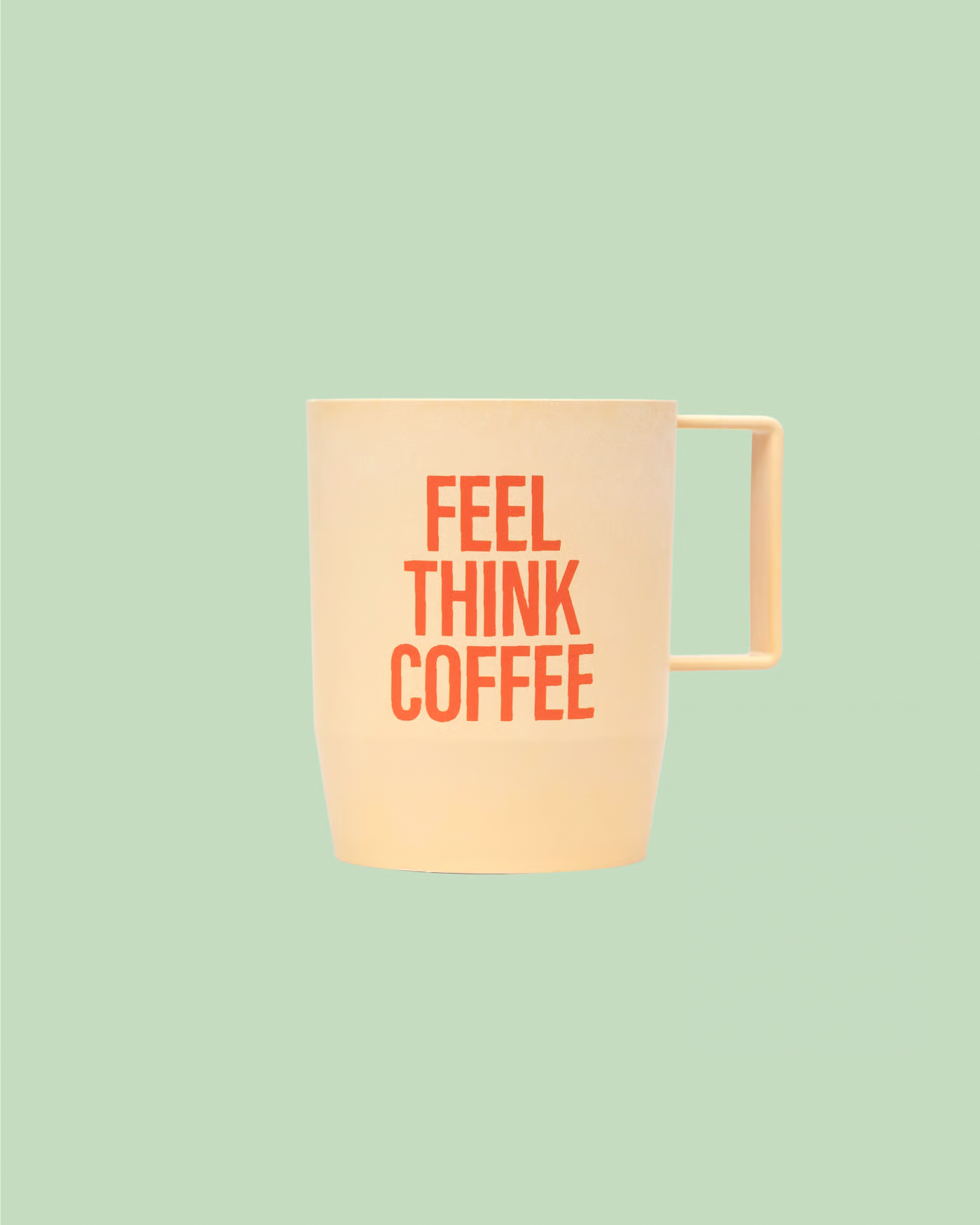 "FEEL THINK COFFEE" リユースカップ（produced by 岩嵜紙器）