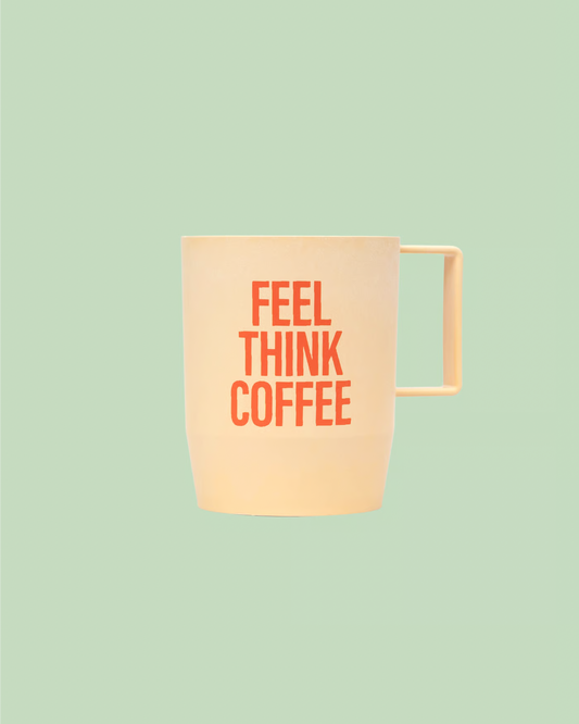"FEEL THINK COFFEE" リユースカップ（produced by 岩嵜紙器）