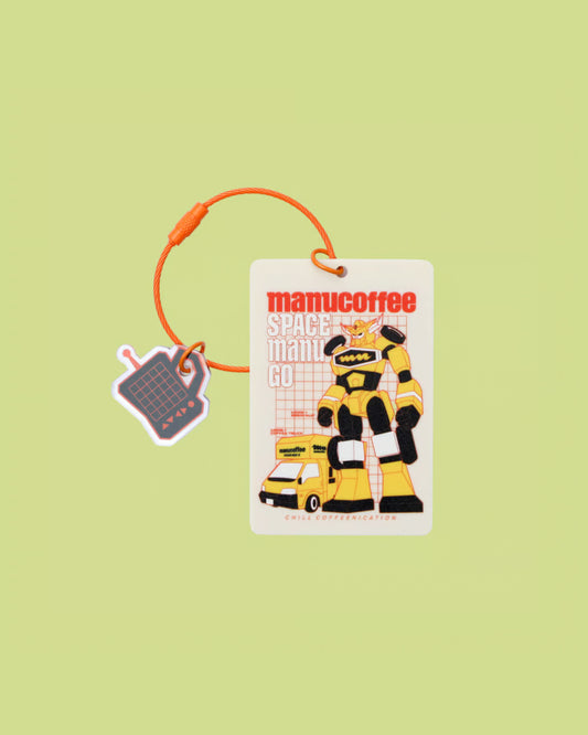"SPACE MANU GO" Acrylic Key Holder