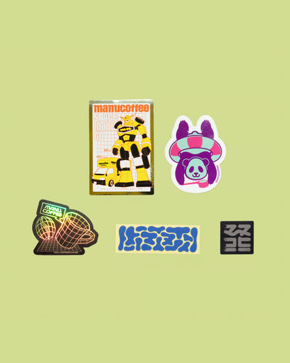 "CHILL COFFEENICATION" Sticker Set (ver.2)