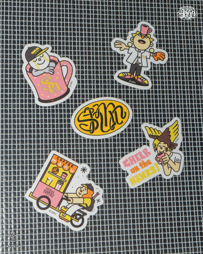 Supporters Sticker Set