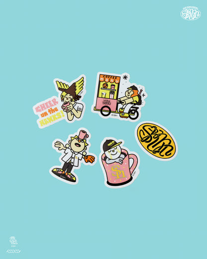Supporters Sticker Set