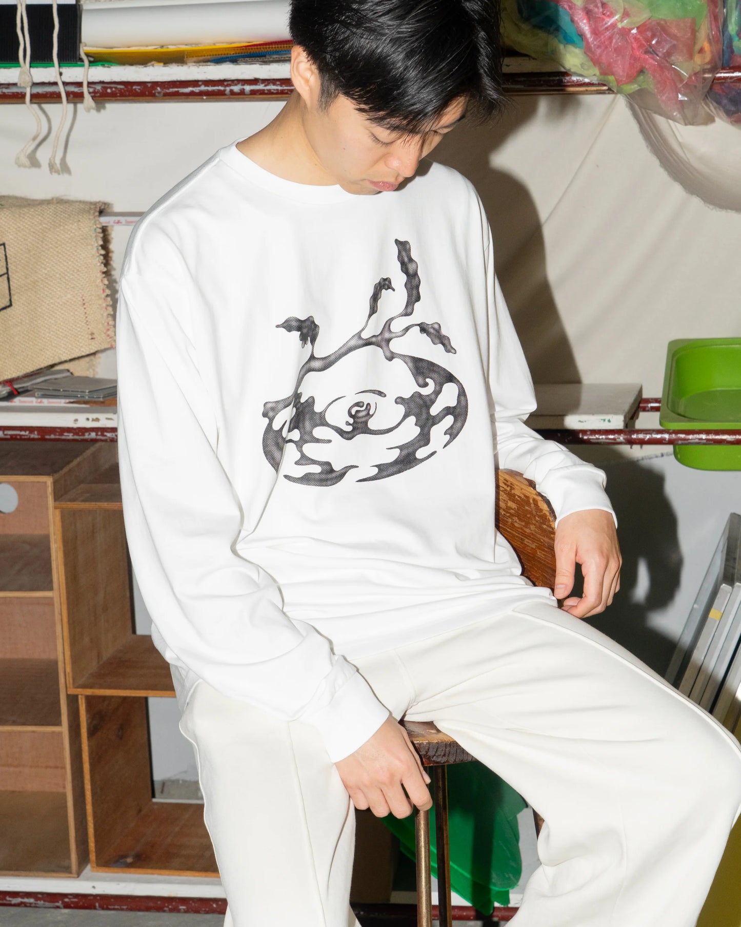 YON ”Fill My Cup” Long Sleeve T-shirt (2 color)