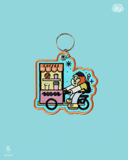 Stitch Work Keyholder (Messenger / B&B Boy)