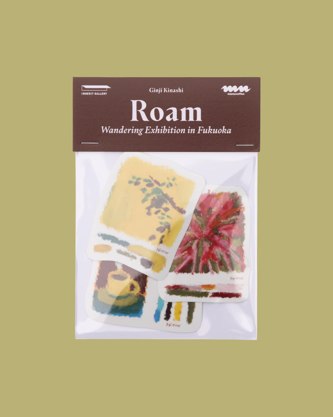 Ginji Kinashi "Roam" Sticker Set