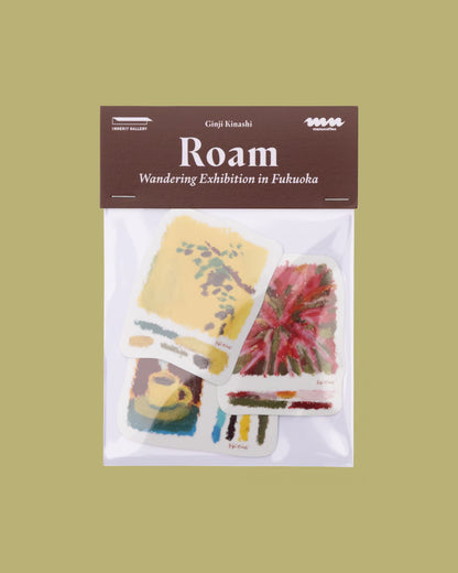 Ginji Kinashi "Roam" Sticker Set