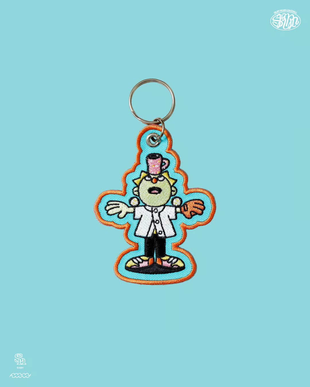Stitch Work Keyholder (Messenger / B&B Boy)