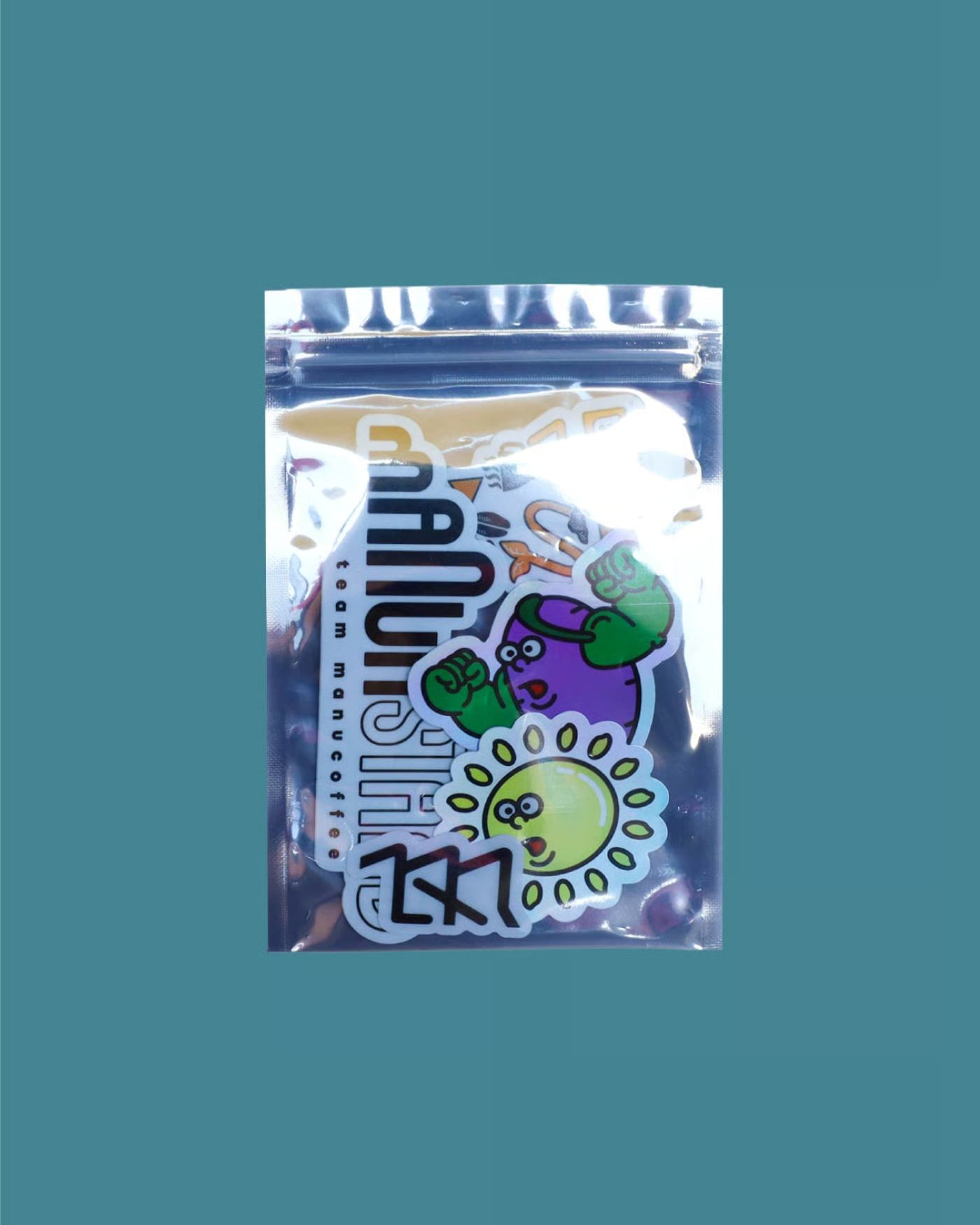 MANUA PROJECT Sticker Set (artwork by 三重野龍, north NADO, Hikaru Matsubara)