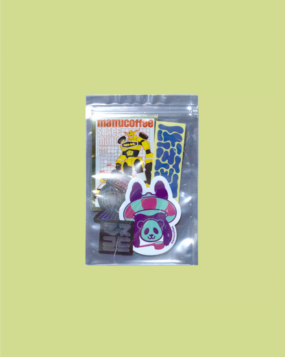 "CHILL COFFEENICATION" Sticker Set (ver.2)